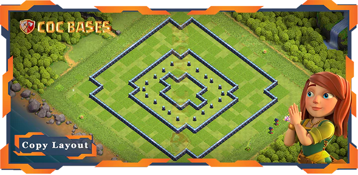 Town Hall 13 Base#172