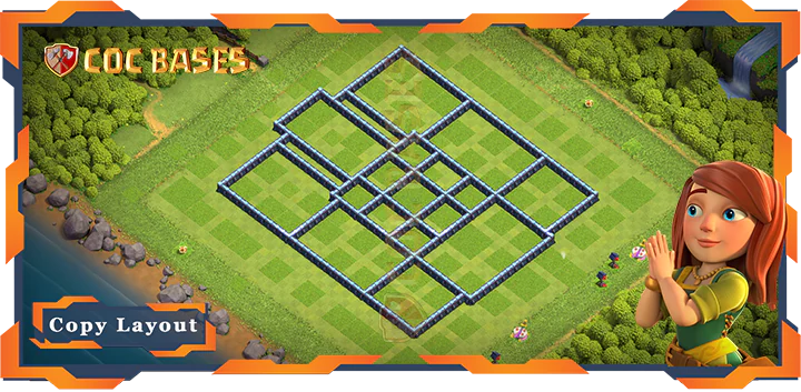 Town Hall 13 Base#278