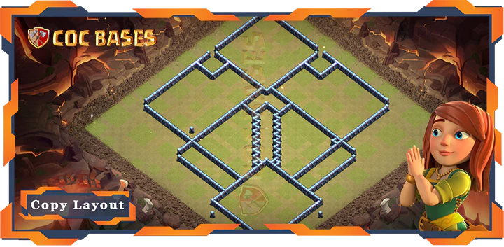 Town Hall 13 Base#167