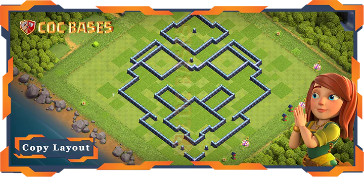 Town Hall 13 Base#358