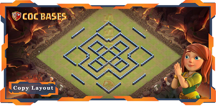 Town Hall 13 Base#185