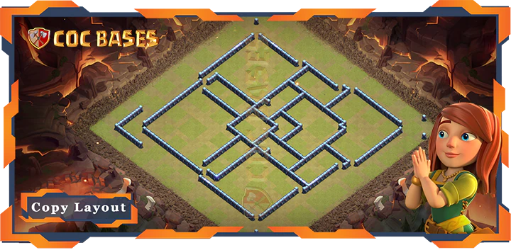 Town Hall 13 Base#287
