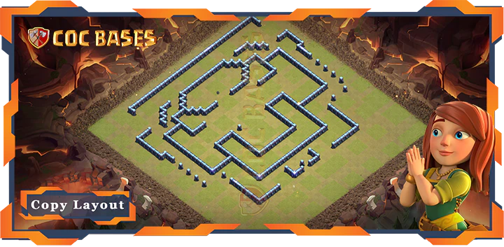 Town Hall 13 Base#306