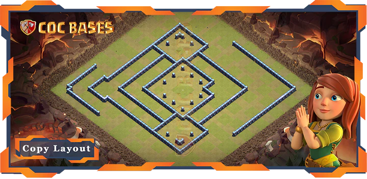 Town Hall 13 Base#253