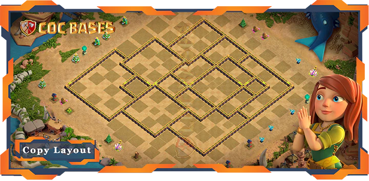 Town Hall 14 Base#244