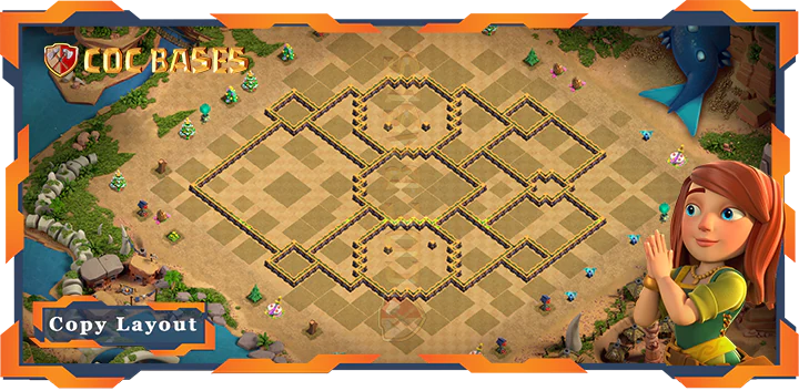 Town Hall 14 Base#197