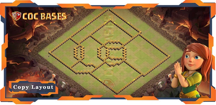 Town Hall 14 Base#207