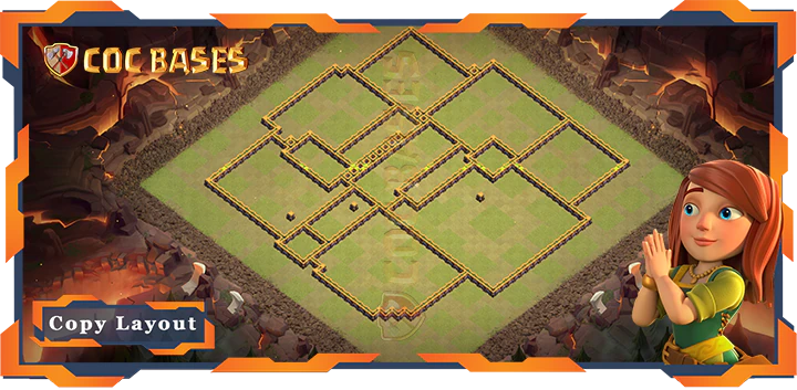 Town Hall 14 Base#208