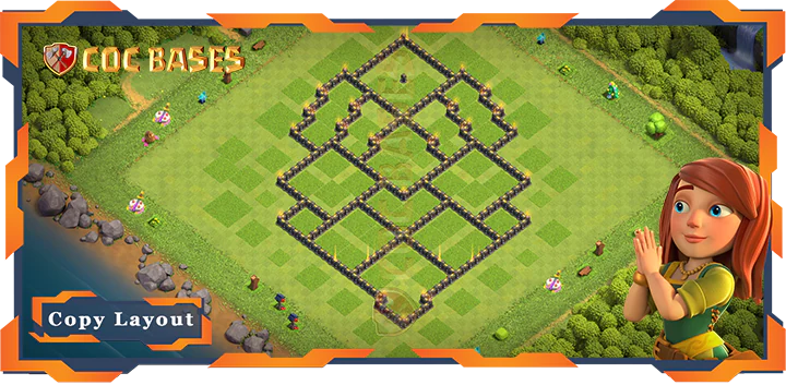 Town Hall 9 Base#197