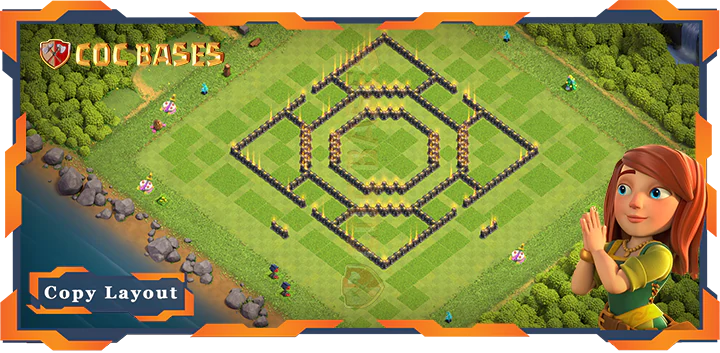 Town Hall 9 Base#250