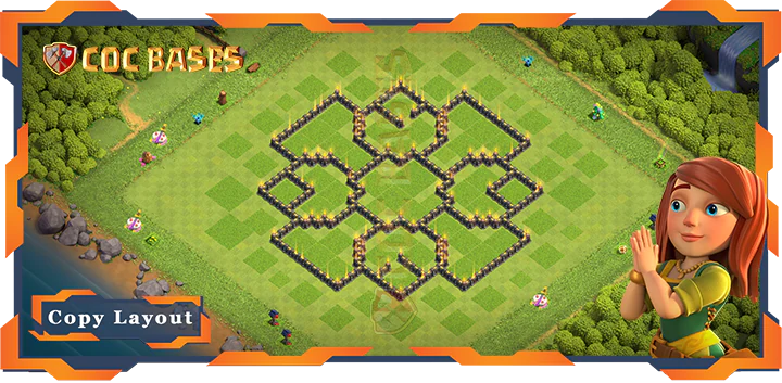Town Hall 9 Base#301