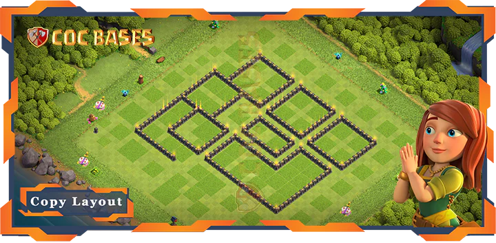 Town Hall 9 Base#245