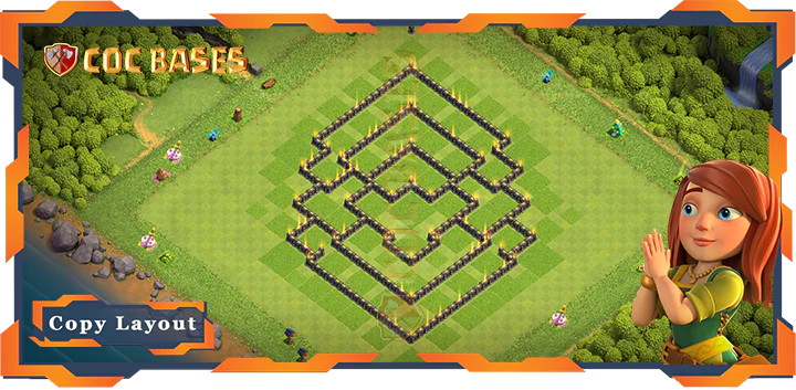 Town Hall 9 Base#285