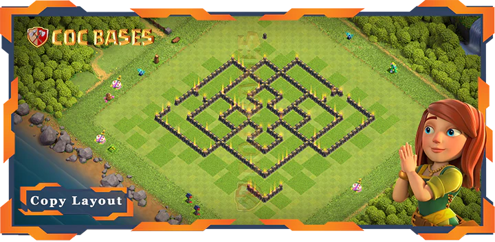 Town Hall 9 Base#259