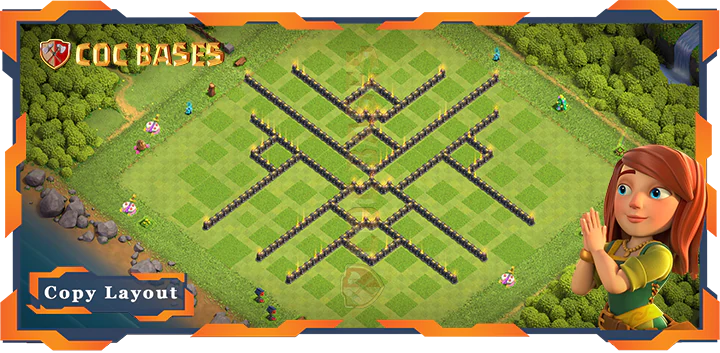 Town Hall 9 Base#273