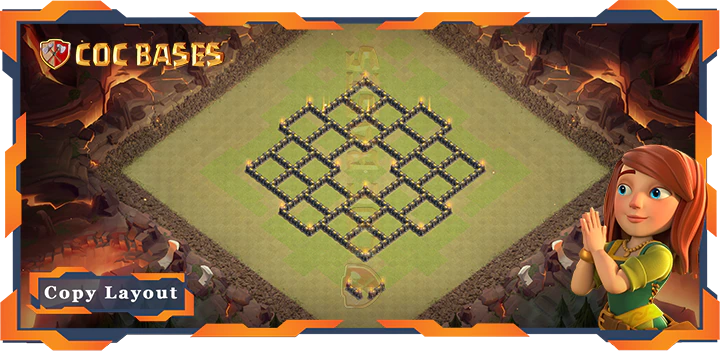 Town Hall 9 Base#318