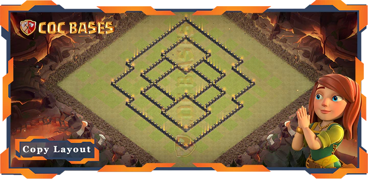 Town Hall 9 Base#261