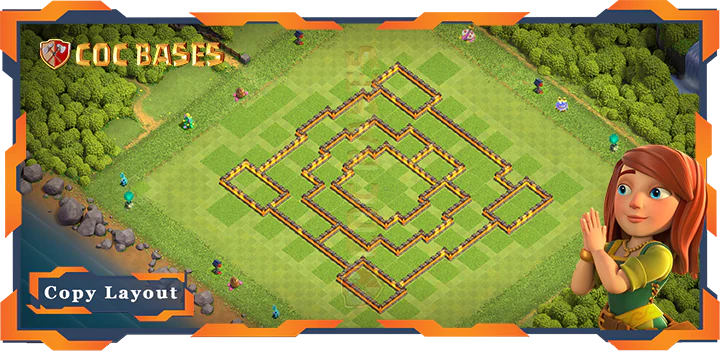 Town Hall 10 Base#291