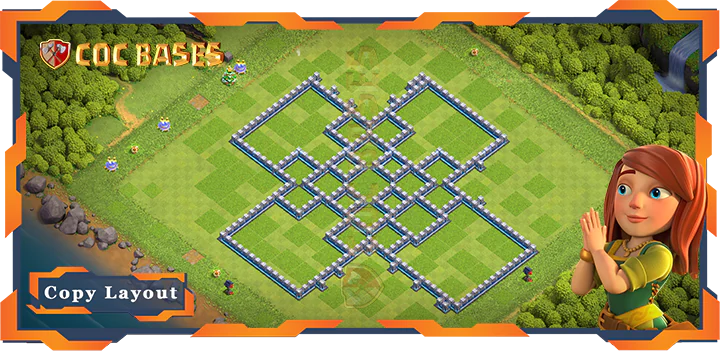 Town Hall 12 Base#408