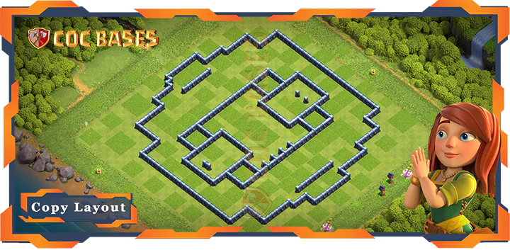 Town Hall 13 Base#258