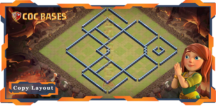 Town Hall 13 Base#153