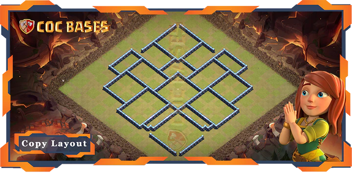 Town Hall 13 Base#157