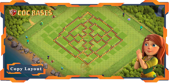 Town Hall 10 Base#284