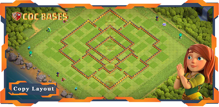 Town Hall 10 Base#253