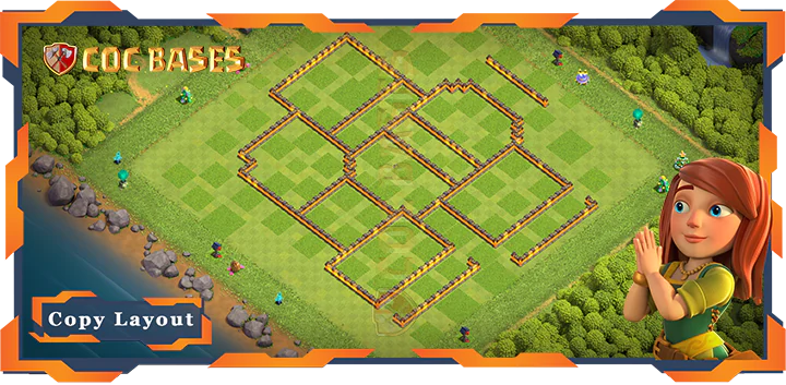 Town Hall 10 Base#255