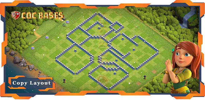Town Hall 12 Base#345