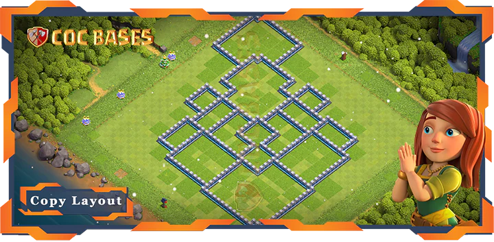Town Hall 12 Base#241
