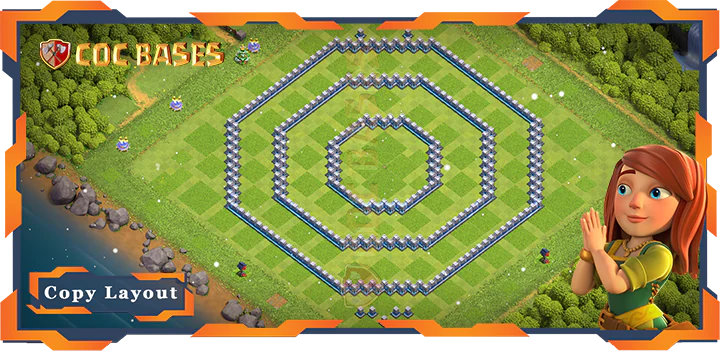 Town Hall 12 Base#268