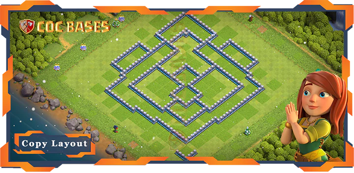 Town Hall 12 Base#214