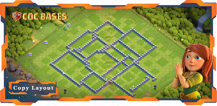 Town Hall 12 Base#366