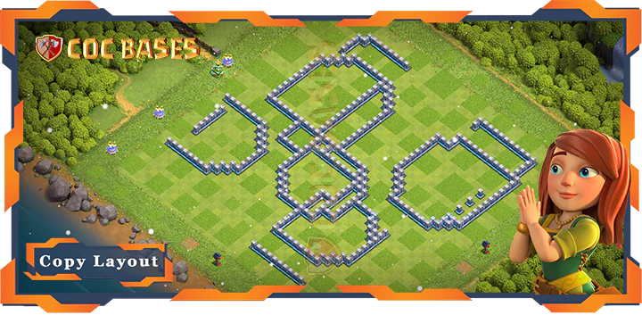 Town Hall 12 Base#391