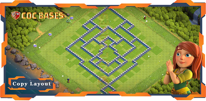 Town Hall 12 Base#227