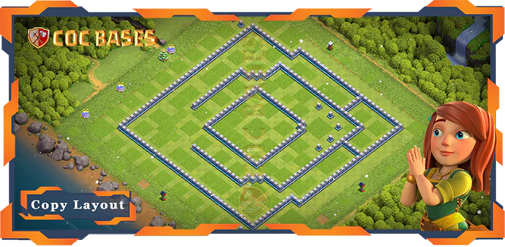 Town Hall 12 Base#290