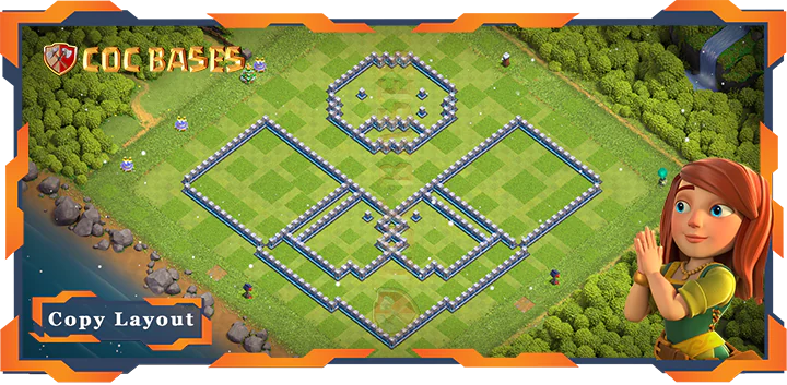 Town Hall 12 Base#275