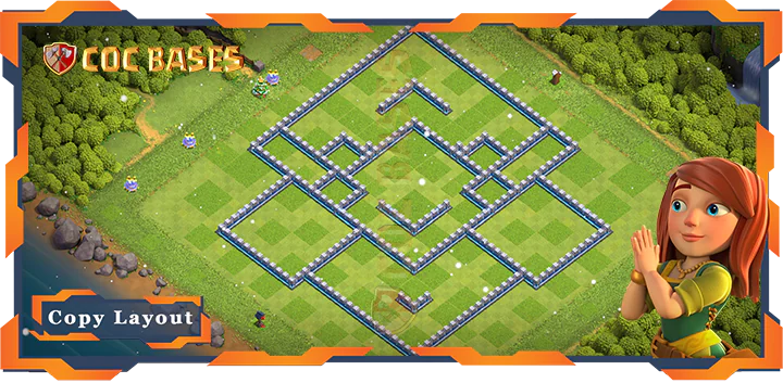 Town Hall 12 Base#243