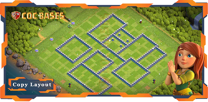 Town Hall 12 Base#273