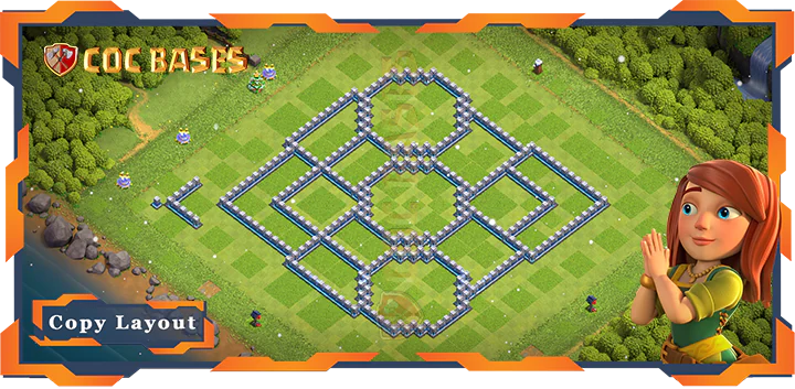 Town Hall 12 Base#297