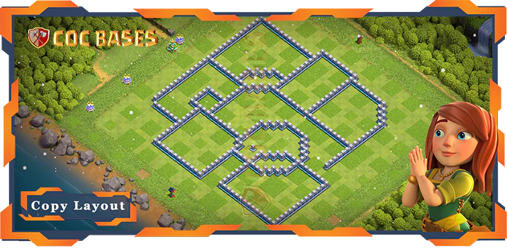 Town Hall 12 Base#191