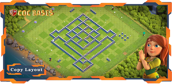Town Hall 12 Base#242