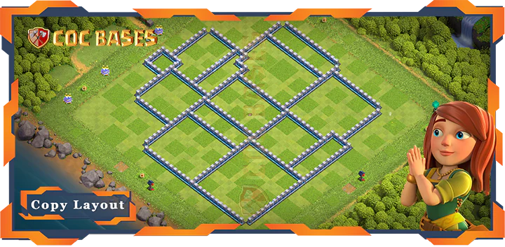 Town Hall 12 Base#410