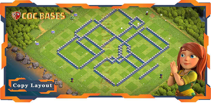Town Hall 12 Base#319