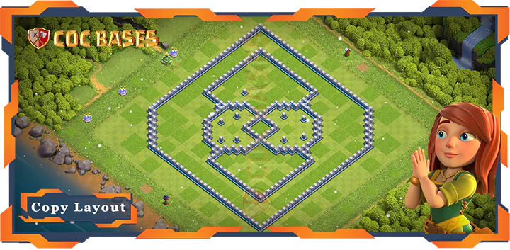 Town Hall 12 Base#180