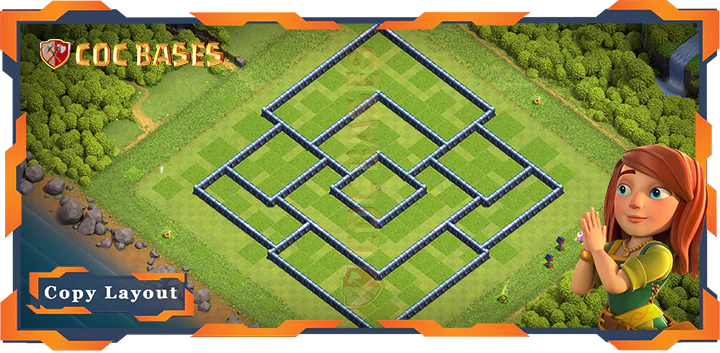 Town Hall 13 Base#176