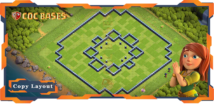 Town Hall 13 Base#266