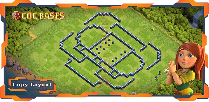 Town Hall 13 Base#317