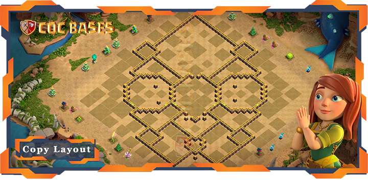 Town Hall 14 Base#308